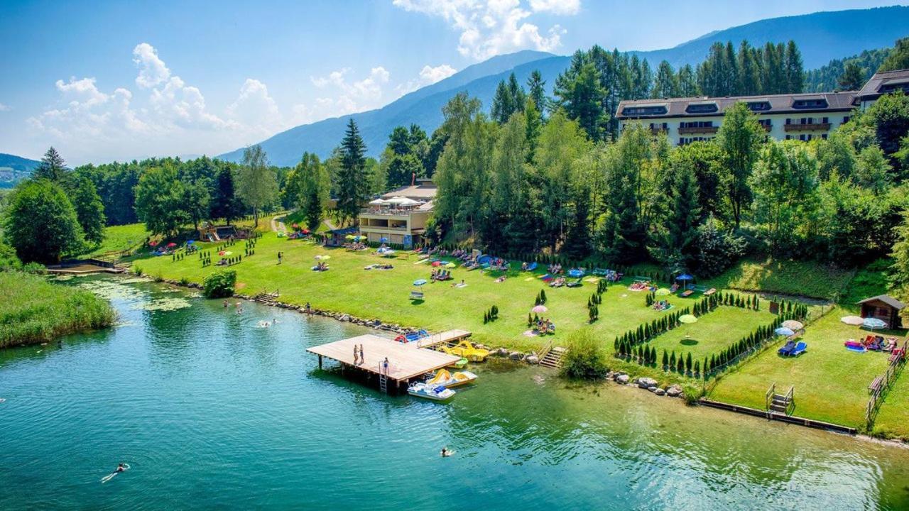 Apartments Edelweiss & Enzian - Gaestehaus Zum Fuchs Hermagor-Pressegger See Exteriör bild